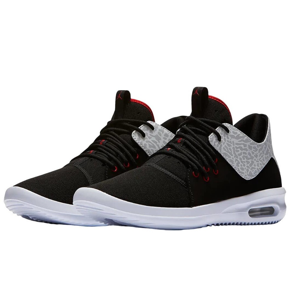 Nike Men's Air Jordan First Class Sneaker Shoes Black Cement Size US 10